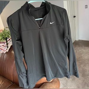Nike Women’s Black Zip Up Top